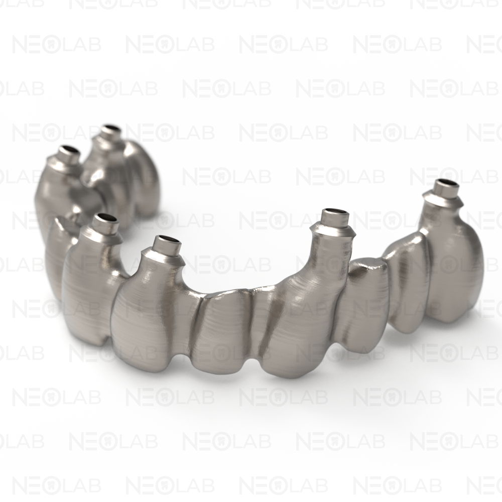 implant-bridge-per-implant-titanium-mill-neo-lab-milling-center